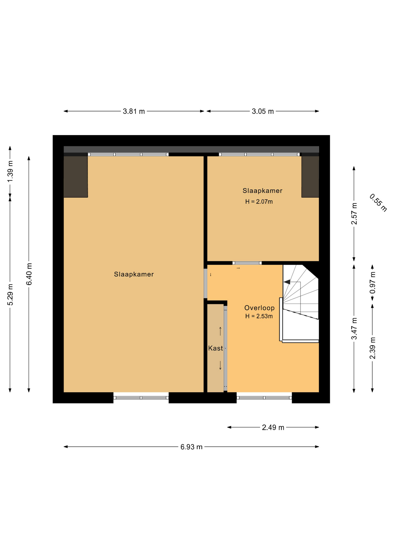 Schoener 16 13 - 8243 TK - lelystad-plattegrond-2